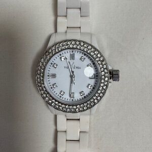 White Toy Watch Classic Plasteramic